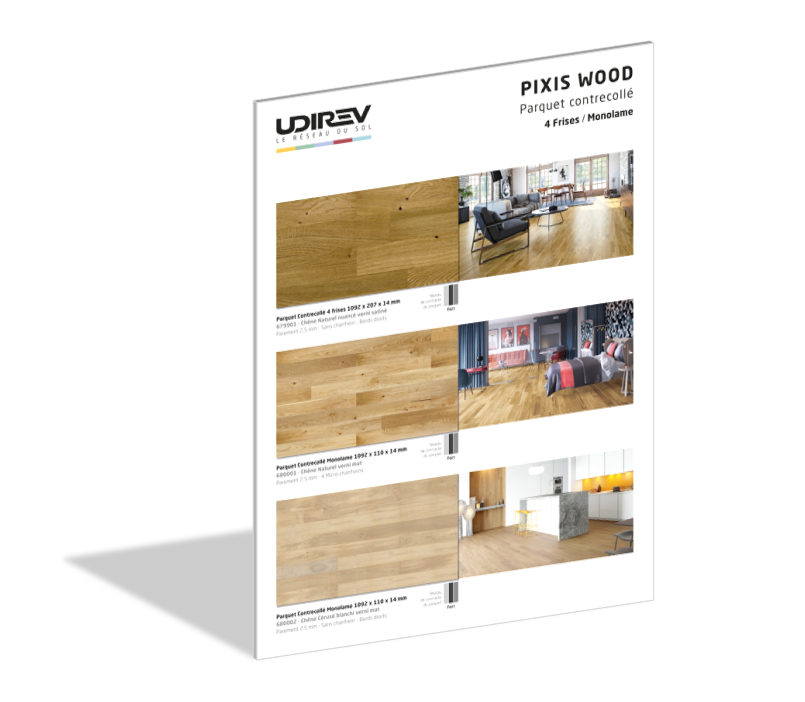 Plaquette PIXIS WOOD